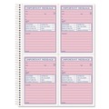 Retail Store Supplies | TOPS 4005 3.88 x 5.5 Two-Part Carbonless Telephone Message Book with Fax/Mobile Section image number 0