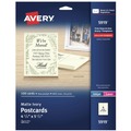 Avery | Avery 05919 4.25 in. x 5.5 in. 74 lbs. Inkjet/Laser Printable Postcards - Ivory (100/Pack) image number 0