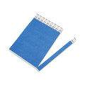 Office Accessories | Advantus 75442 10 in. x 0.75 in. Sequentially Numbered Crowd Management Wristbands - Blue (100/Pack) image number 2