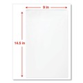 Laminating Supplies | Universal UNV84630 9 in. x 14.5 in. 3 mil Laminating Pouches - Gloss Clear (25/Pack) image number 4