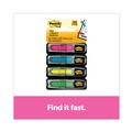 Page Flags | Post-it Flags 684-ARR4 Arrow 0.5 in. Page Flags - Four Assorted Bright Colors (96/Pack) image number 1
