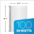 Notebooks & Pads | TOPS 73507 8.5 in. x 5.5 in. Sheets 1-Subject Narrow Rule Color Notebooks - Graphite Cover image number 1