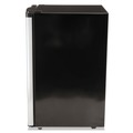 Breakroom Supplies | Avanti RM4436SS 19 1/2 in. W x 22 in. D x 33 in. H 4.4 Cubic Feet Refrigerator - Black/Stainless Steel image number 2