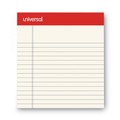 Notebooks & Pads | Universal UNV35852 50-Sheet 5 in. x 8 in. Colored Perforated Writing Pads - Narrow Rule, Ivory (1 Dozen) image number 2