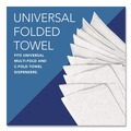 Paper Towels and Napkins | Scott 01510 10.13 in. x 13.15 in. 1-Ply Essential C-Fold Towels - White (12 Packs/Carton) image number 4