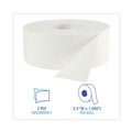 Toilet Paper | Boardwalk 6100B 3.5 in. x 1000 ft. JRT Septic Safe 2-Ply Bath Tissue - Jumbo, White (12/Carton) image number 4