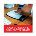 Mouse Pads & Wrist Support | 3M MW309LE 8.6 in. x 6.75 in. Antimicrobial Gel Compact Mouse Pad with Wrist Rest - Black image number 4
