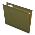 File Folders | Pendaflex RCY4152 1/5 SGR 1/5-Cut Tabs Letter Size Earthwise 100% Recycled Colored Hanging File Folders - Green (25/Box) image number 0