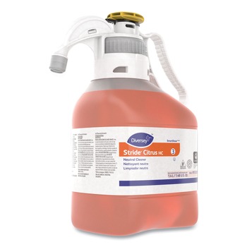 Diversey Care 95122613 1.4mL Stride Neutral Cleaner - Citrus Scent (2/Carton)