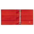 Binders | Avery 79586 3 Locking One Touch EZD Rings 5 in. Capacity 11 in. x 8.5 in. Heavy-Duty Non-View Binder with DuraHinge and Thumb Notch - Red image number 2