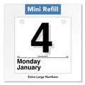 Notebooks & Pads | AT-A-GLANCE K1-50 12-Month (Jan to Dec): 2026 6 in. x 6 in. Today Is Daily Wall Calendar Refill - White Sheets image number 2