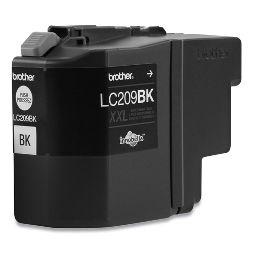 Just Launched | Brother LC209BK 2400 Page-Yield LC209BK Innobella Super High-Yield Ink - Black image number 0