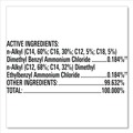 Hand Wipes | Clorox 30208 7 in. x 8 in. 1-Ply Disinfecting Wipes - Fresh Scent/Citrus Blend, White (75/Canister, 3 Canisters/Pack) image number 9