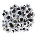 Arts & Crafts Supplies | Creativity Street PAC344602R 0.27 in., 0.39 in., 0.47 in., 0.59 in. Wiggle Eyes Assortment - Black (100/Pack) image number 1