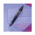 Pens | Pilot 31401 G6 Fine 0.7 mm Retractable Gel Pen - Black Ink/Black Barrel (1-Dozen) image number 2