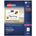 Mailing, Packing & Shipping | Avery 05689 4.25 in. x 5.5 in. 80 lbs. Printable Postcards - Matte White (200/Box) image number 0