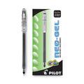 Pens | Pilot 14001 Neo-Gel Fine 0.7 mm Gel Pen - Black Ink/Black Barrel (1-Dozen) image number 0