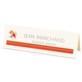 Labels | Avery 05915 3.5 in. x 11 in. Large Embossed Tent Card - Ivory (1 Card/Sheet, 50 Sheets/Pack) image number 1