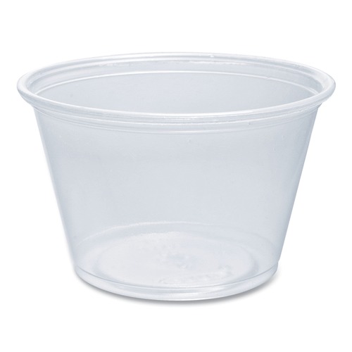 Just Launched | Dart 400PC 4 oz. Conex Complements Plastic Portion/Medicine Cups - Clear (2500/Carton) image number 0