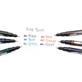 Pens | Sharpie 1976527 0.4 mm Water-Resistant Ink Porous Point Pen - Fine/Assorted Ink and Barrel Colors (6/Set) image number 4