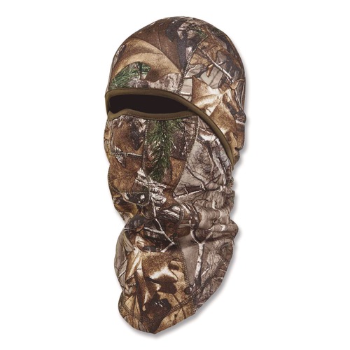 Safety & First Aid | Ergodyne 16833 N-Ferno 6823 One Size Fits Most Fleece Hinged Balaclava Face Mask - Realtree Edge image number 0
