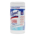 Hand Wipes | LYSOL Brand 19200-89346 7 in. x 7.25 in. 1-Ply Disinfecting Wipes - Crisp Linen/White (6/Carton) image number 3