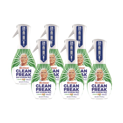 Cleaners & Chemicals | Mr. Clean 79127 Clean Freak 16 oz. Spray Bottle Deep Cleaning Mist Multi-Surface Spray - Gain Original (6/Carton) image number 0