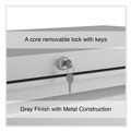Office Filing Cabinets & Shelves | Alera 25506 42 in. x 18.63 in. x 40.25 in. 3 Legal/Letter/A4/A5 Size Lateral File Drawers - Light Gray image number 7