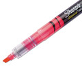Highlighters | Sharpie 1754464 Chisel Tip Liquid Pen Style Highlighters - Fluorescent Pink Ink/Pink/Black/Clear Barrel (1-Dozen) image number 2