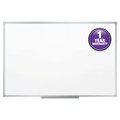 White Boards | Mead 85356 36 in. x 24 in. Dry Erase Board with Aluminum Frame - White Surface/Satin Aluminum Frame image number 0