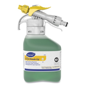 Diversey Care 93313117 1500 mL Bottle Suma Break-Up Heavy-Duty Foaming Grease-Release Cleaner (2/Carton)