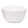Bowls and Plates | WinCup 221992 12 oz Squat Style Foam Bowls - White (1000/Carton) image number 0