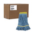  | Boardwalk BWK501BL 5 in. Headband Super Loop Wet Mop Head - Small, Blue (12/Carton) image number 2