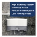 Toilet Paper | Tork 12024402 Advanced 3.48 in. x 751 ft. 2-Ply Septic Safe Mini-Jumbo Roll Bath Tissue - White (12/Carton) image number 6