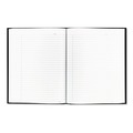 Just Launched | Blueline A9 9.25 x 7.25 Sheets 1-Subject Medium/College Rule Business Notebook with Self-Adhesive Labels - Black image number 0