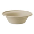 Bowls and Plates | World Centric BO-SC-U11-LFP 6 in. x 6 in. x 1.7 in. 11.5 oz. Paper Fiber Bowls - Natural (1000/Carton) image number 0