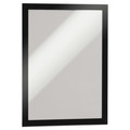 Office Presentation Supplies | Durable 476801 8.5 in. x 11 in. DURAFRAME Sign Holder - Black Frame (2/Pack) image number 0