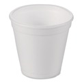 Cups and Lids | WinCup 221964 4 oz Foam Drink Cups - White (1000/Carton) image number 0