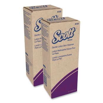 SKIN CARE AND HYGIENE | Scott 91721 8L Lotion Hand Soap Cartridge Refills - Floral Scent (2/Carton)