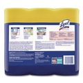 Hand Wipes | LYSOL Brand 19200-82159 7 in. x 7.25 in. 1-Ply Disinfecting Wipes - Lemon and Lime Blossom White (4/Carton) image number 3