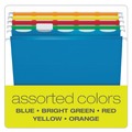 Just Launched | Pendaflex 42621 Ready-Tab 1/3-Cut Tabs Colored Reinforced Hanging Letter Folders - Assorted File Folder Colors (25/Box) image number 3