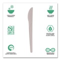  | Eco-Products EP-S011 Plantware 6 in. Compostable Knife Cutlery - Pearl White (1000/Carton) image number 7
