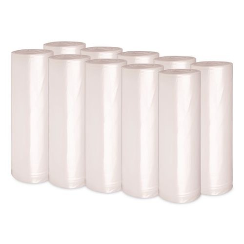  | Boardwalk X7658DCKR01 38 in. x 58 in. 60 gal. 1.4 mil Low Density Can Liners - Clear (100/Carton) image number 0