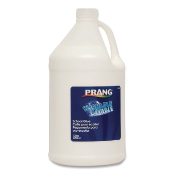 TAPES AND ADHESIVES | Prang X15230-0001 Washable Liquid White School Glue, 128 oz, Dries Clear