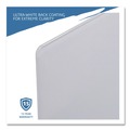 White Boards | Iceberg 31160 Clarity 72 in. x 36 in. Glass Dry Erase Board with Aluminum Trim - White Surface image number 8