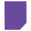 Cover & Cardstock | Astrobrights 21971 8.5 in. x 11 in. 65 lb Cover Weight Color Cardstock - Gravity Grape (250/Pack) image number 1