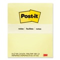 Notebooks & Pads | Post-it Notes 655 3 in. x 5 in. Original Pads - Canary Yellow (100-Sheets/Pad, 12-Pads/Pack) image number 1