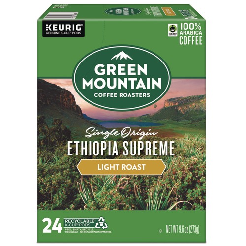 Coffee | Green Mountain Coffee 5000349061 K-Cups - Ethiopian Supreme (24/Box) image number 0