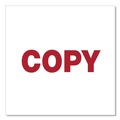 Stamps & Stamp Supplies | Universal UNV10048 COPY Pre-Inked One-Color Message Stamp - Red image number 4