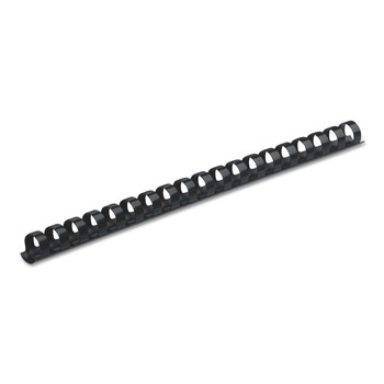 BINDING SUPPLIES | Fellowes Mfg Co. 52505 3/8 in. Diameter 55 Sheet Capacity Plastic Comb Bindings - Navy Blue (100/Pack)